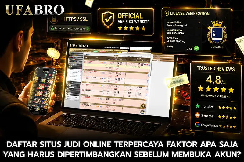 Daftar Situs Judi Online Terpercaya